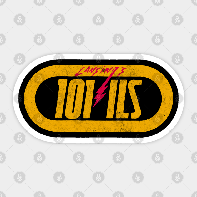 Lansing, MI 101.7 WILS / Radio Station Logo Radio Station Sticker